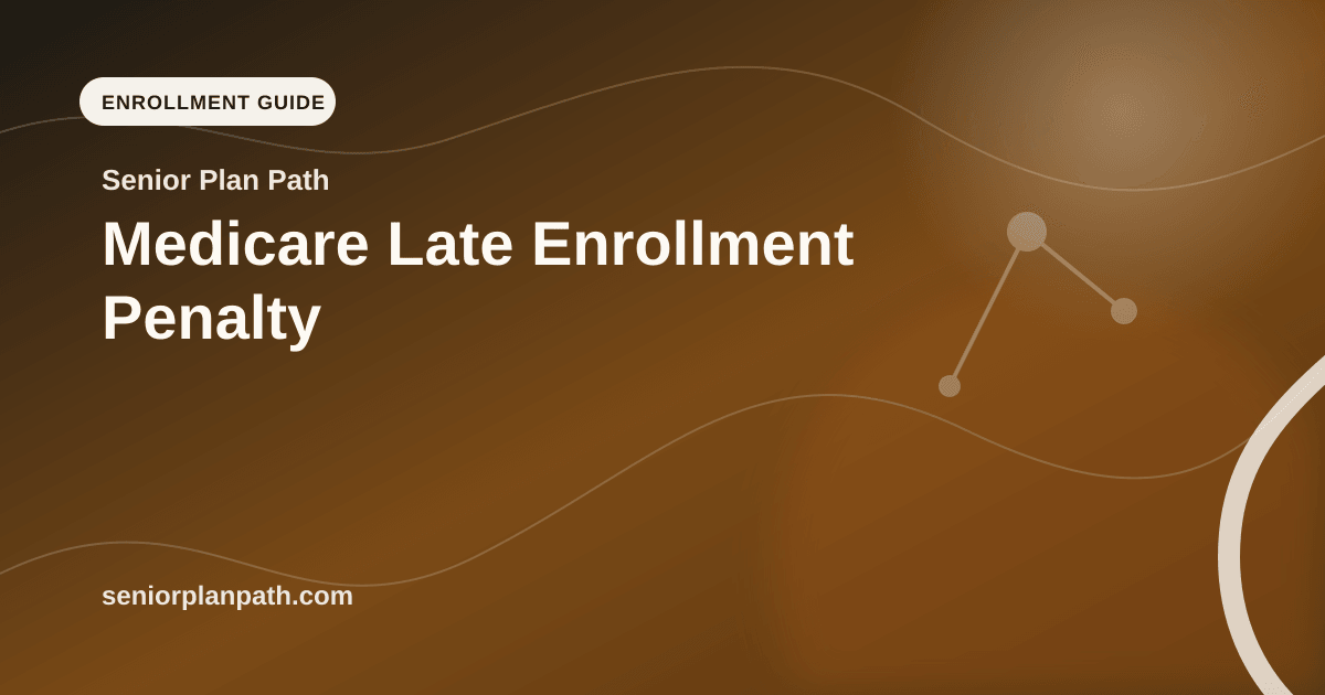 Medicare Late Enrollment Penalty