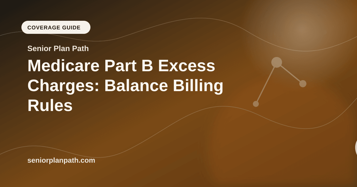 Medicare Part B Excess Charges: Balance Billing Rules