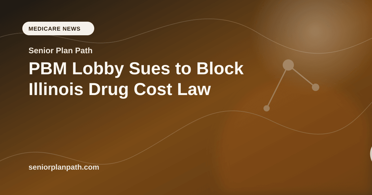 PBM Lobby Sues to Block Illinois Drug Cost Law